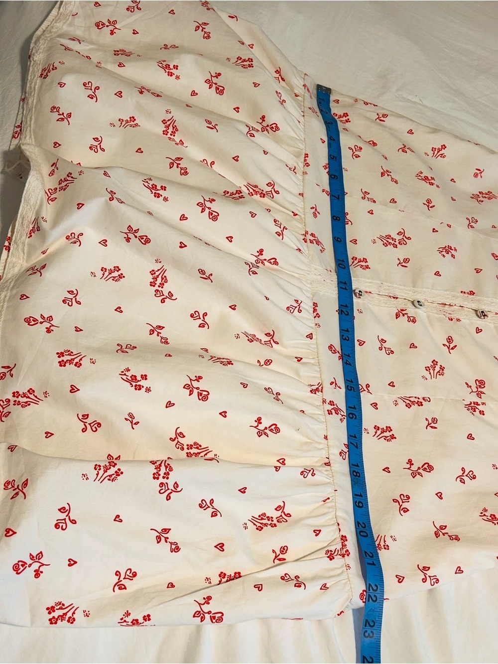 Free People Cream Mini Dress with Pink Floral Print - Picture 13 of 15